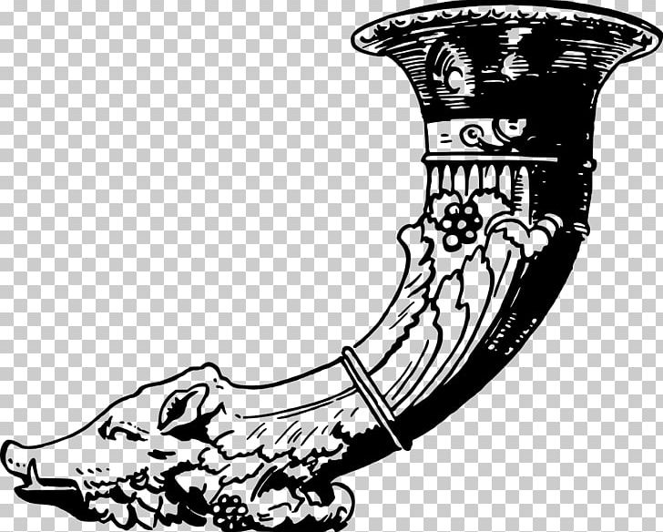 Rhyton PNG, Clipart, Art, Artwork, Black, Black And White, Cone Free PNG Download