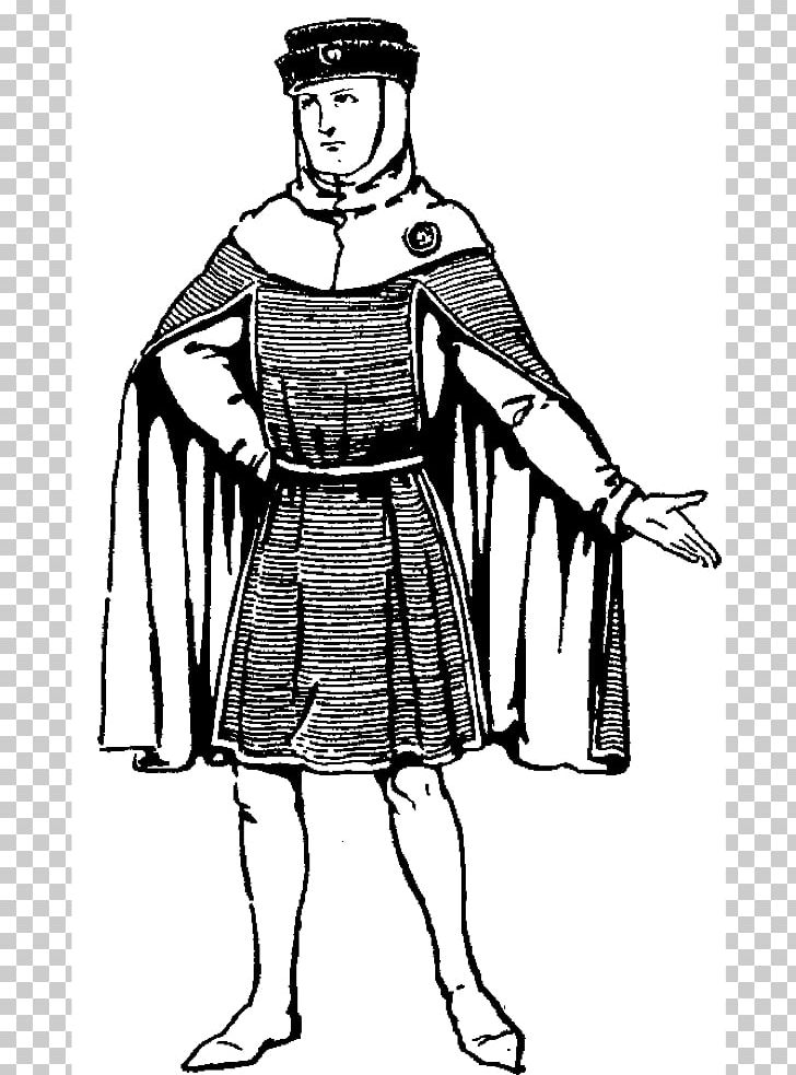 Middle Ages Lord Nobility Knight English Medieval Clothing PNG, Clipart, Arm, Art, Artwork, Black And White, Costume Free PNG Download