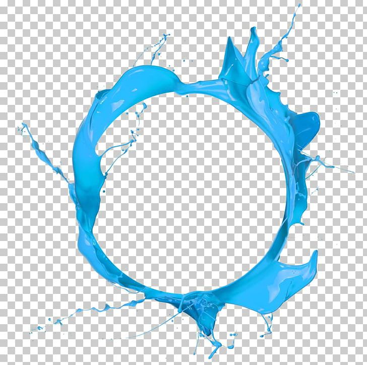 Circle Blue Paint PNG, Clipart, Aqua, Azure, Blue, Circle, Color Free PNG Download