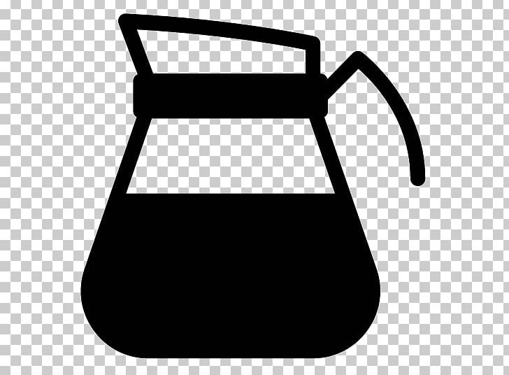 Java Coffee Cafe Moka Pot Computer Icons PNG, Clipart, Angle, Black, Black And White, Cafe, Carafe Free PNG Download