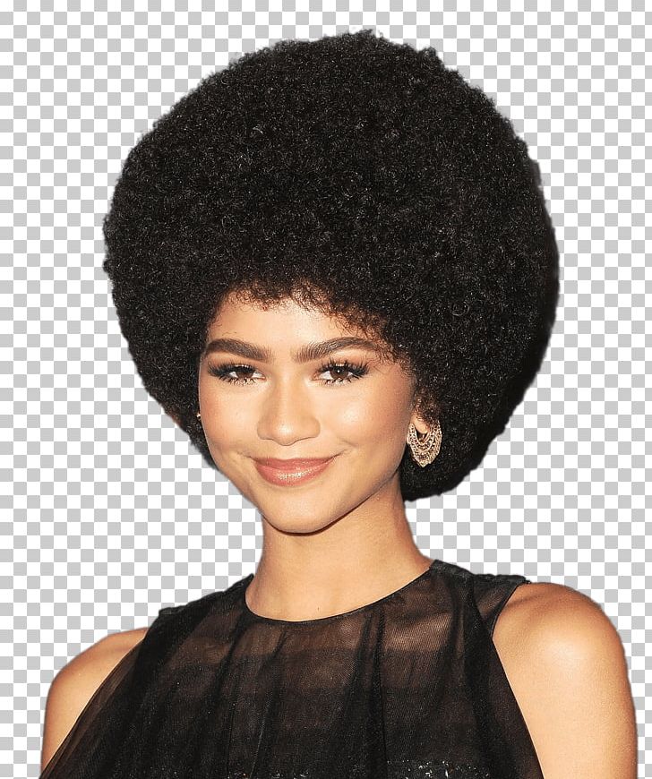 Zendaya Afro Hairstyle Pixie Cut Wig PNG, Clipart, Actor, Afro, Black Hair, Bob Cut, Celebrities Free PNG Download