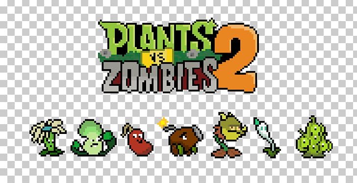 Plants Vs. Zombies 2: It's About Time Pixel Art Digital Art PNG, Clipart,  Free PNG Download
