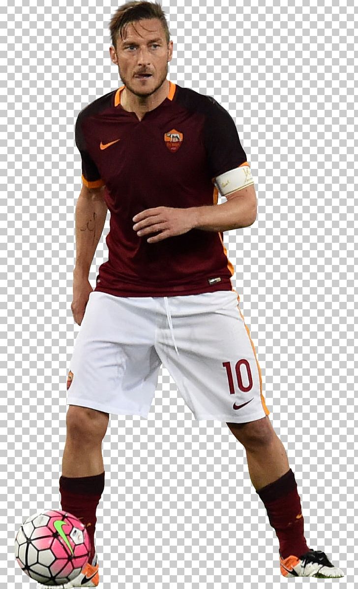 Francesco Totti A.S. Roma Jersey Rendering Football PNG, Clipart, A.s. Roma, As Roma, Clothing, Dries Mertens, Football Free PNG Download
