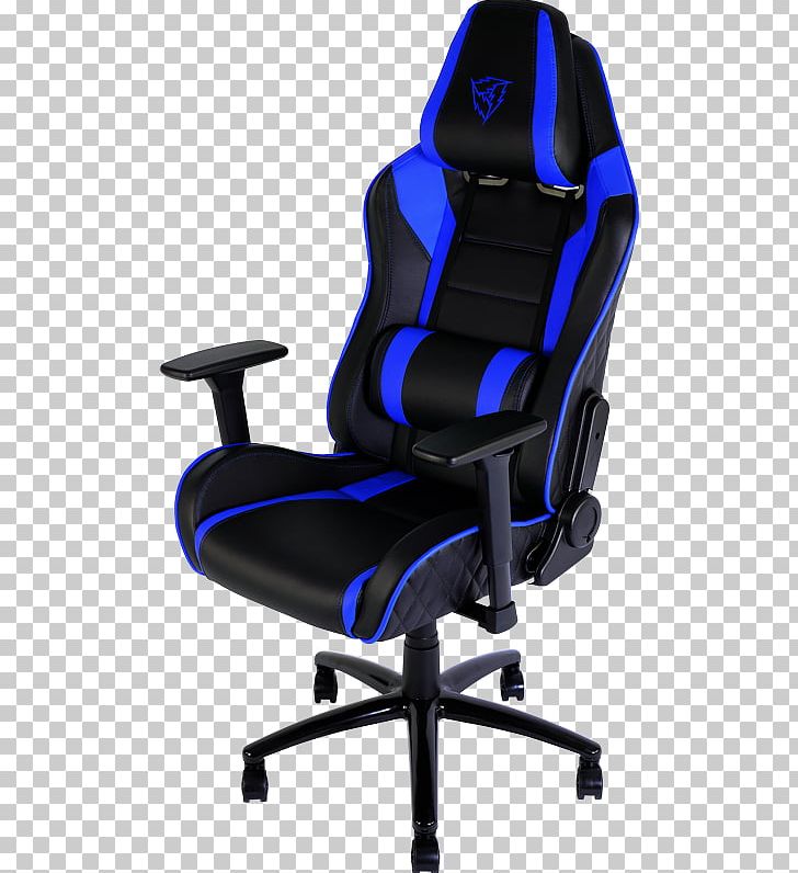 Gaming Chair DXRacer Caster Padding PNG, Clipart, Armrest, Artificial Leather, Black, Blue, Caster Free PNG Download