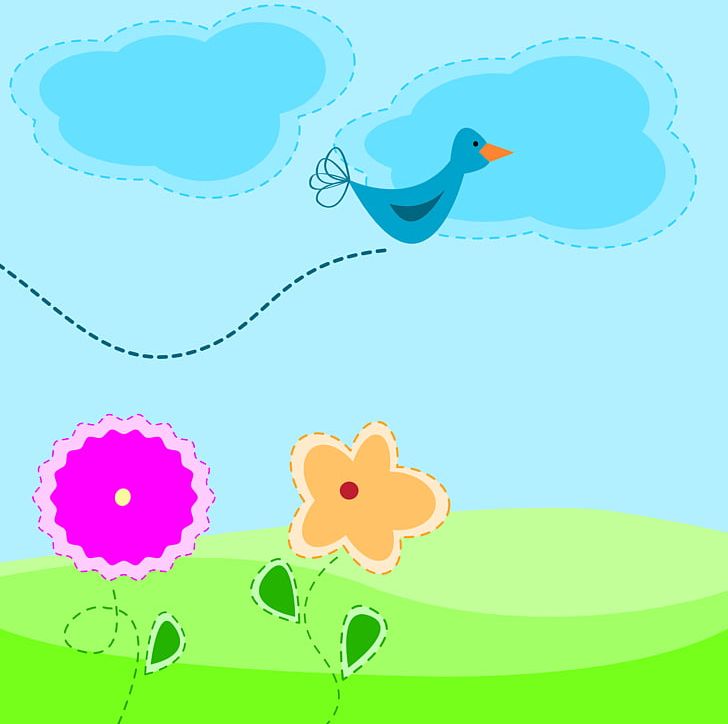 Cartoon Spring PNG, Clipart, Animation, Beak, Bird, Cartoon, Cartoon Spring Flowers Free PNG Download