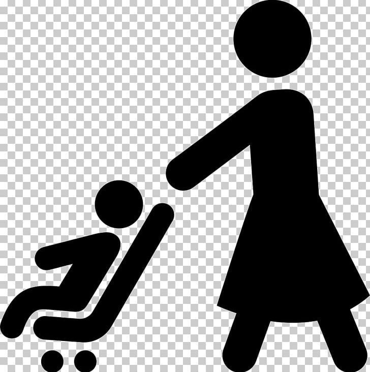 Computer Icons Child Walking Woman Infant PNG, Clipart, Baby Stroller, Baby Transport, Black And White, Brand, Child Free PNG Download