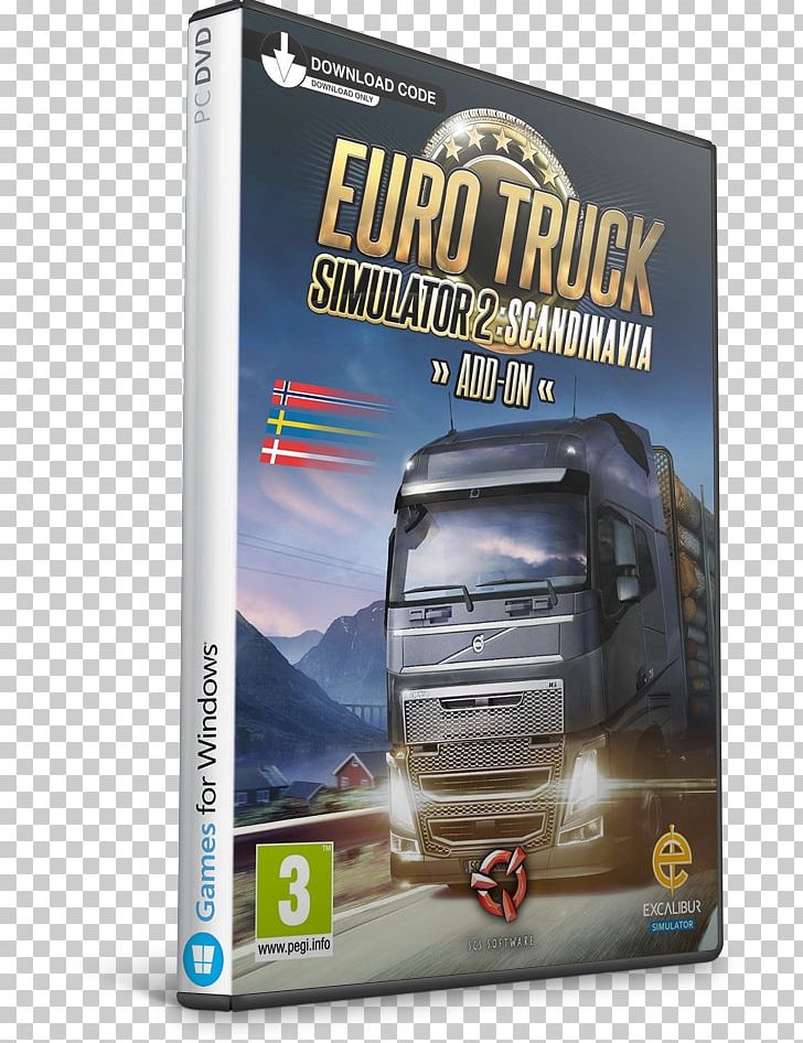 Euro Truck Simulator 2 Scandinavia Video Game Expansion Pack The
