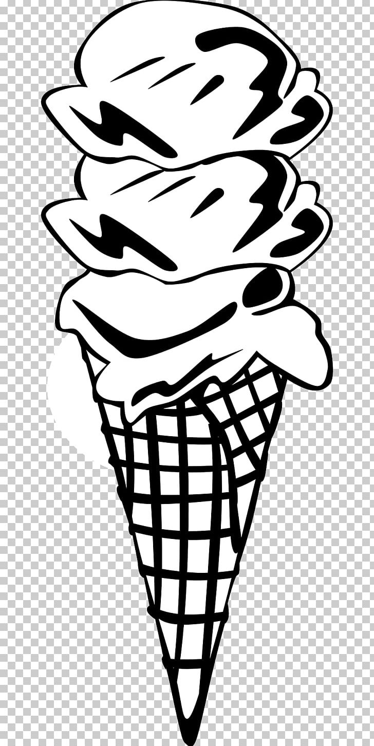 Ice Cream Cones Sundae Fast Food PNG, Clipart, Black And White, Chocolate, Chocolate Ice Cream, Cone, Cones Free PNG Download
