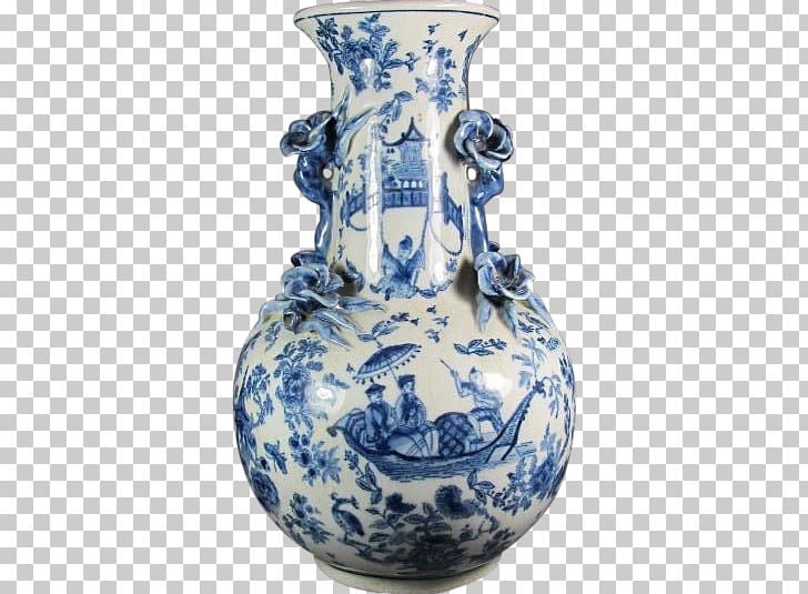 Vase Blue And White Pottery Ceramic Cobalt Blue Jug PNG, Clipart, Artifact, Blossom, Blue, Blue And White Porcelain, Blue And White Pottery Free PNG Download