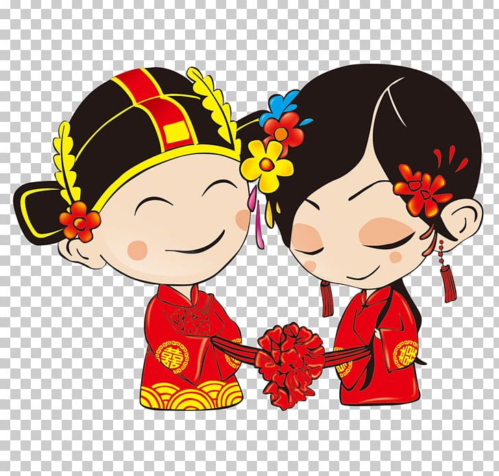 Wedding Chinese Marriage Cartoon PNG, Clipart, Barbie Doll, Boy, Bride, Bridegroom, Child Free PNG Download