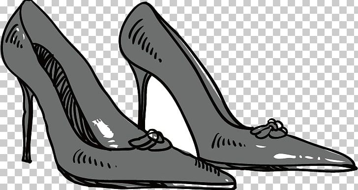 Shoe High-heeled Footwear Illustration PNG, Clipart, Absatz, Accessories, Black, Black Hair, Black White Free PNG Download