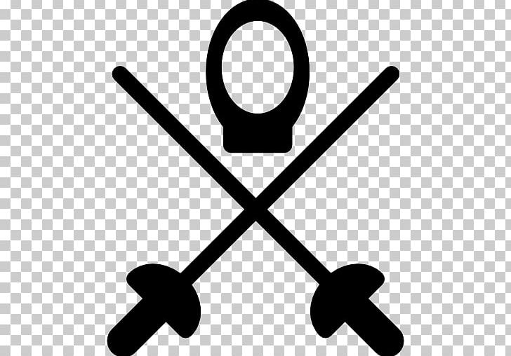 Fencing Computer Icons PNG, Clipart, Angle, Black And White, Computer Icons, Cross, Download Free PNG Download