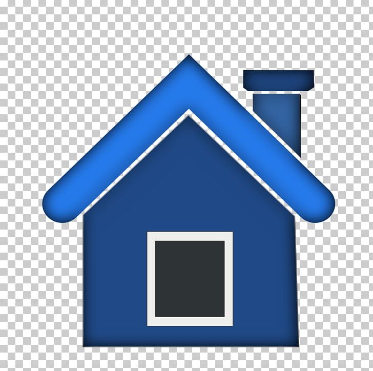 home icon blue background