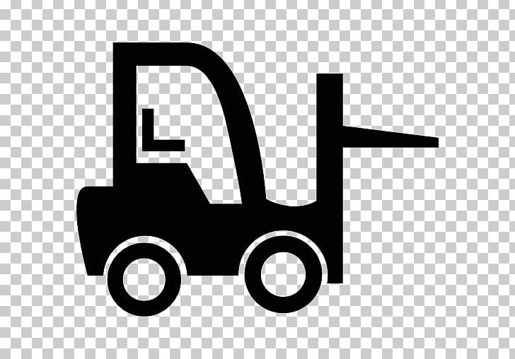 Forklift Logistics Warehouse Computer Icons PNG, Clipart, Angle, Area, Black, Black And White, Brand Free PNG Download