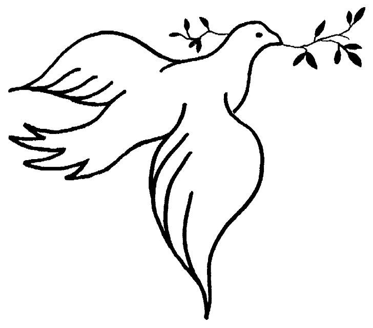 United States Peace Symbols Doves As Symbols PNG, Clipart, Beak, Bird, Black, Black And White, Branch Free PNG Download