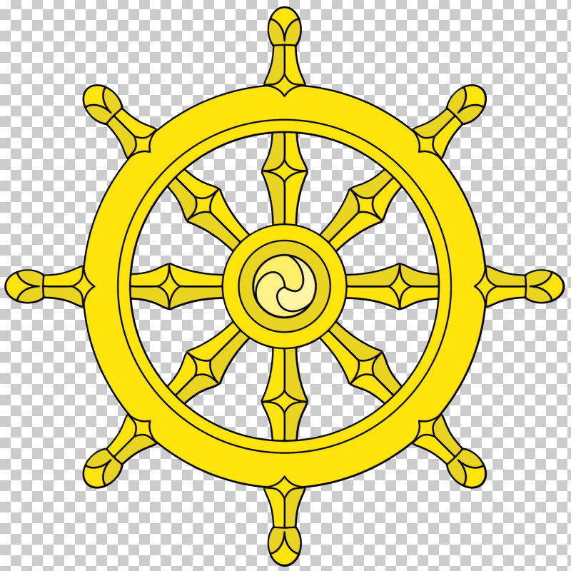 Yellow Symbol Circle Emblem Wheel PNG, Clipart, Circle, Emblem, Paint, Symbol, Symmetry Free PNG Download