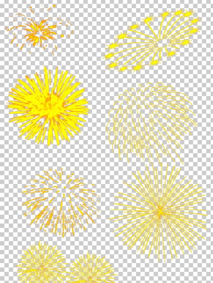 Floral Design Chrysanthemum Yellow Pattern PNG, Clipart, Branch, Chrysanthemum, Chrysanths, Dahlia, Firework Free PNG Download