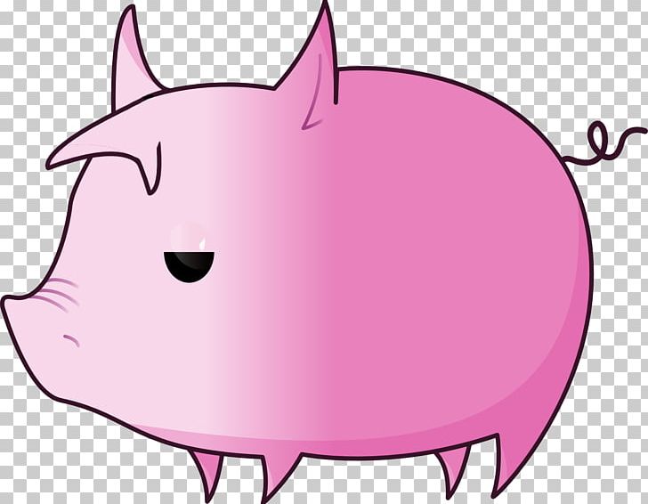 Domestic Pig Drawing PNG, Clipart, Animals, Artwork, Cartoon, Domestic Pig, Download Free PNG Download