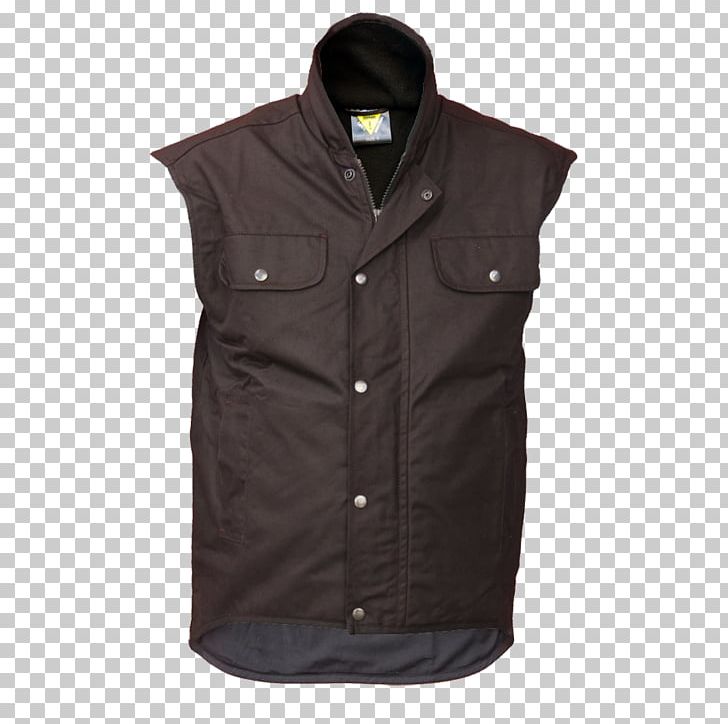 Gilets Clothing Waistcoat Jacket Leather PNG, Clipart, Black, Button, Caution, Clothing, Coat Free PNG Download
