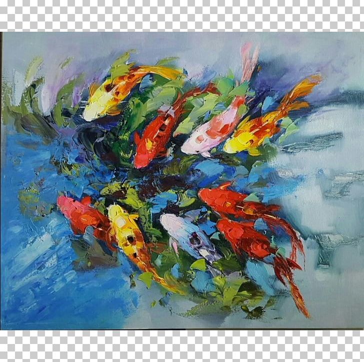 Oil Painting Acrylic Paint Art Koi PNG, Clipart, Acrylic Paint, Acrylic Resin, Animal, Art, Artwork Free PNG Download