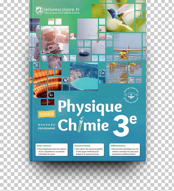 Physique-Chimie Cycle 4 Physics Book Chemistry PNG, Clipart, 2017, Advertising, Book, Brand, Brochure Free PNG Download