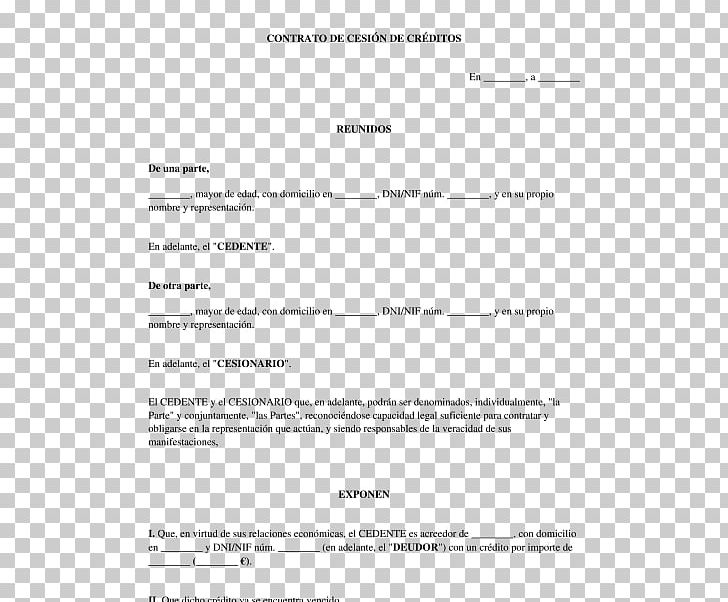 Document Contract Statute Credit Cesión De Derecho PNG, Clipart, Angle, Area, Bank, Brand, Certificate Template Free PNG Download