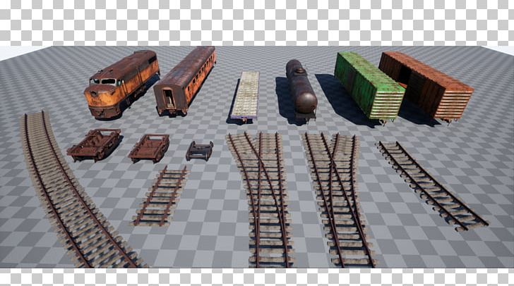 Train Rail Transport Abandoned Railway Track Passenger Car PNG, Clipart, Angle, Cargo, Locomotive, M083vt, Material Free PNG Download