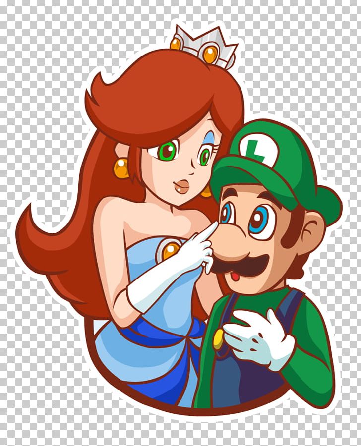 Princess Peach Luigi Mario Bros. Digital Art PNG, Clipart, Art, Artist, Cartoon, Christmas, Deviantart Free PNG Download
