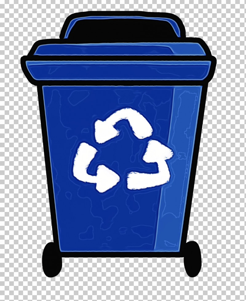 Cobalt Blue Recycling Bin Recycling Blue Cobalt PNG, Clipart, Blue, Cobalt, Cobalt Blue, Paint, Recycling Free PNG Download