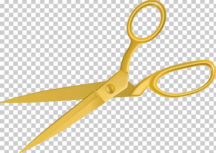 Scissors Euclidean PNG, Clipart, Cut The Ribbon, Cut The Scissors, Display Resolution, Gold, Golden Free PNG Download
