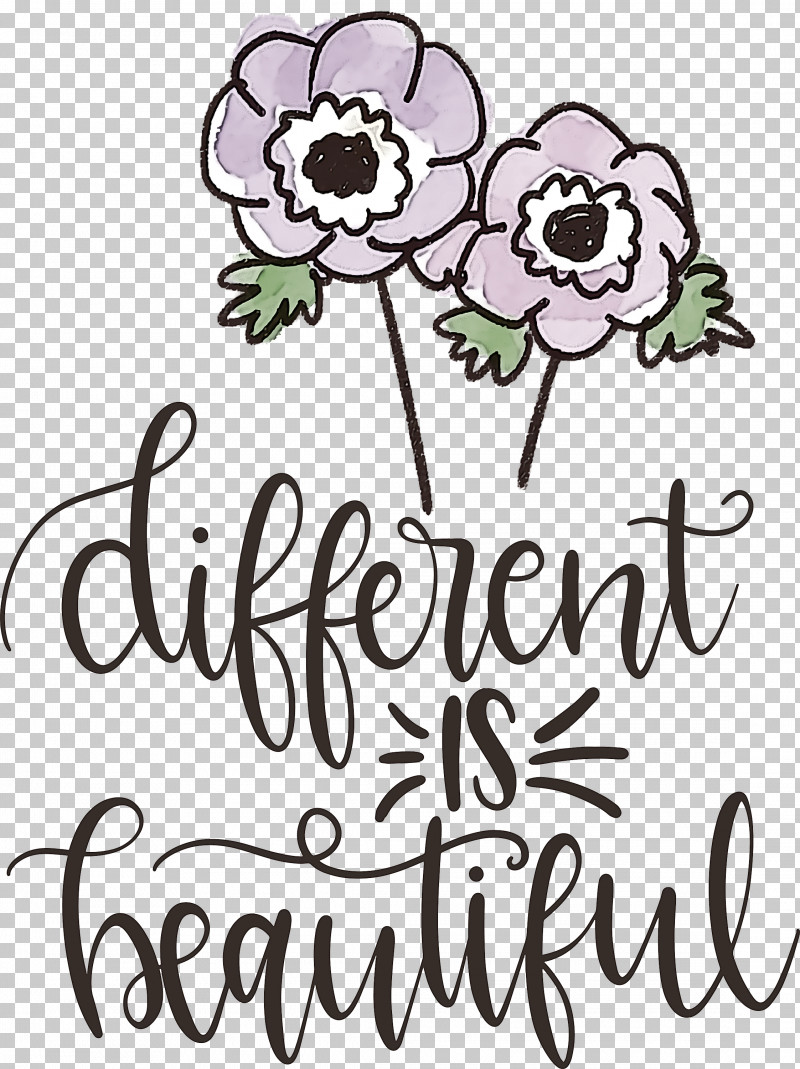 Different Is Beautiful Womens Day PNG, Clipart, Cut Flowers, Floral Design, Flower, Happiness, Petal Free PNG Download