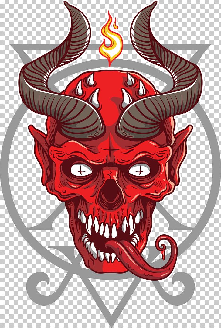 Red Devil Head PNG Transparent Images Free Download