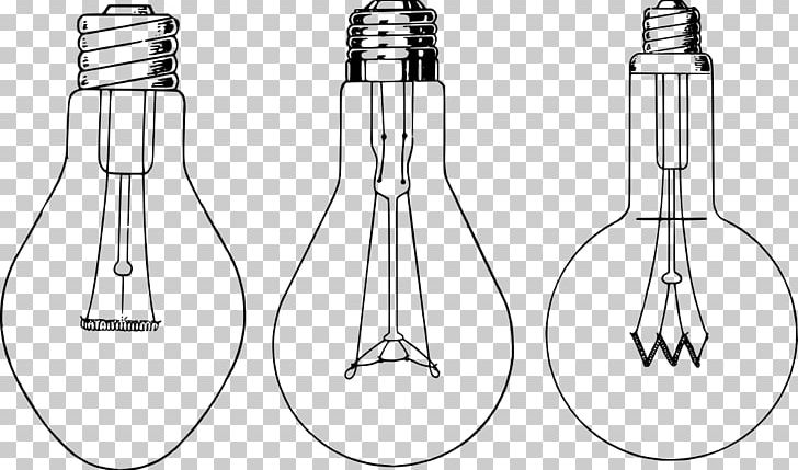 Incandescent Light Bulb Lamp Line Art Drawing PNG, Clipart, Artwork, Black And White, Bulb, Computer Icons, Drawing Free PNG Download