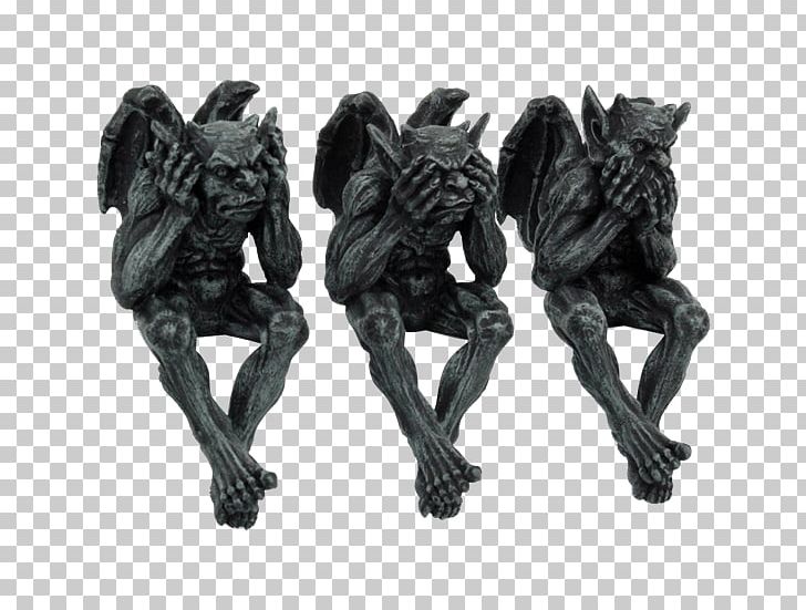Three Wise Monkeys Gargoyle Statue Figurine Evil PNG, Clipart, Dragon, Effigy, Evil, Fantasy, Figurine Free PNG Download