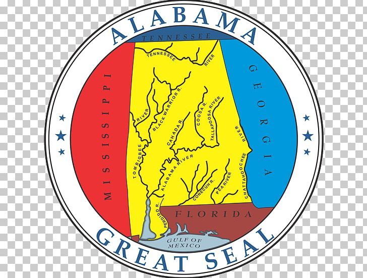 Seal Of Alabama Great Seal Of The United States PNG, Clipart, Alabama, Area, Circle, Great Seal Of The United States, Line Free PNG Download