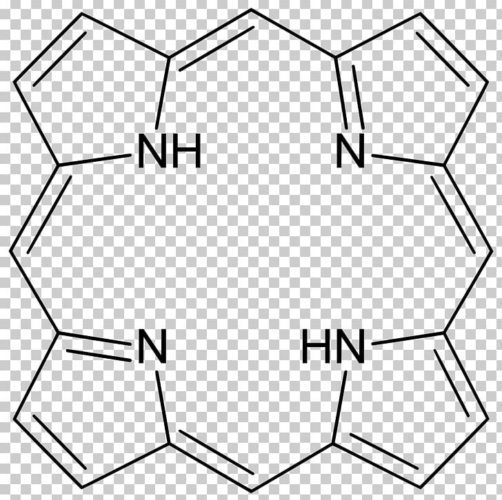 Tetraphenylporphyrin Porphine Cyclic Compound Self-assembly PNG, Clipart, Angle, Area, Atom, Black, Black And White Free PNG Download
