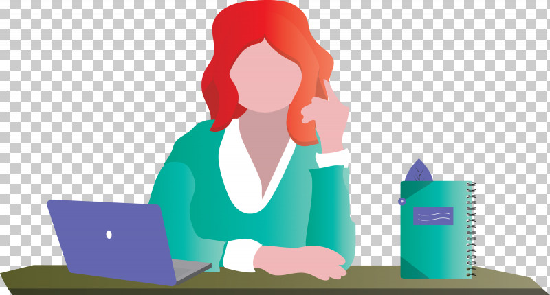 Teacher Woman Table PNG, Clipart, Animation, Cartoon, Employment, Sitting, Table Free PNG Download