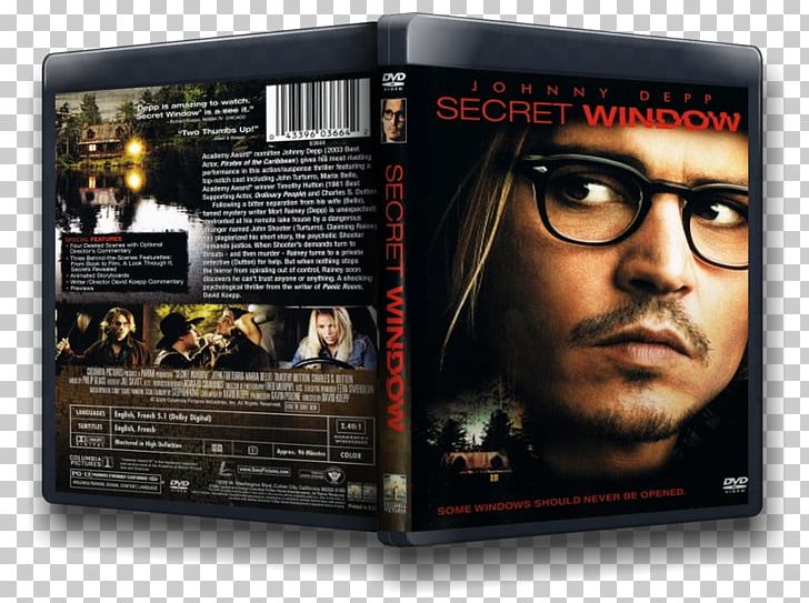 Johnny Depp Secret Window Mort Rainey Film United States PNG, Clipart, 2004, Celebrities, David Koepp, Dvd, Film Free PNG Download