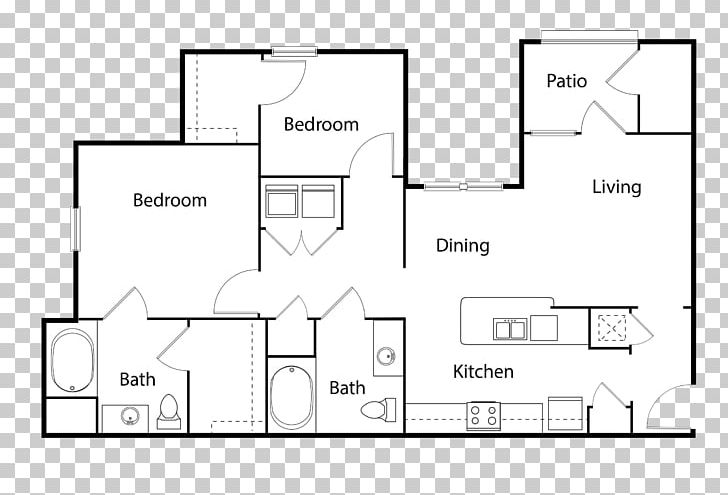 Boulevard At Lakeside Apartments Oklahoma City Richmond Bedroom PNG, Clipart, Angle, Apartment, Area, Bedroom, Black And White Free PNG Download