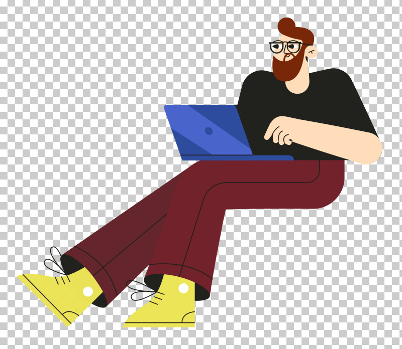 Man Sitting On Chair PNG, Clipart, Cartoon, Hm, Line, Man, Meter Free PNG Download
