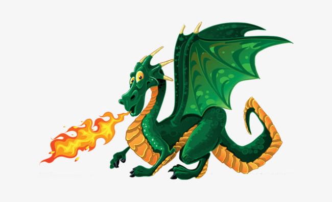 Fire Breathing Dragon Cartoon Png Clipart Cartoon Clipart