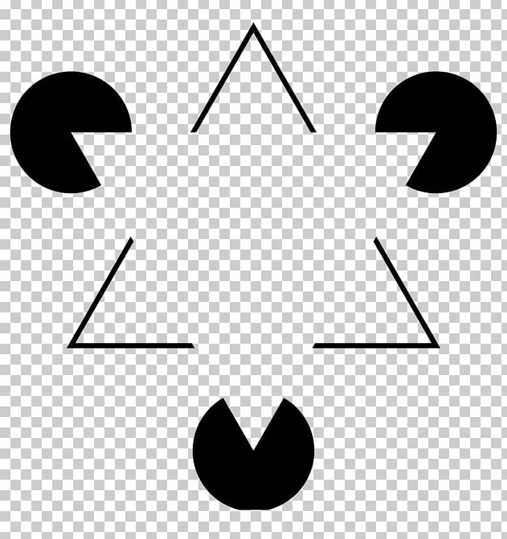 Illusory Contours Optical Illusion Kanizsa Triangle Perception PNG, Clipart, Ambiguous Image, Angle, Area, Art, Binocular Free PNG Download