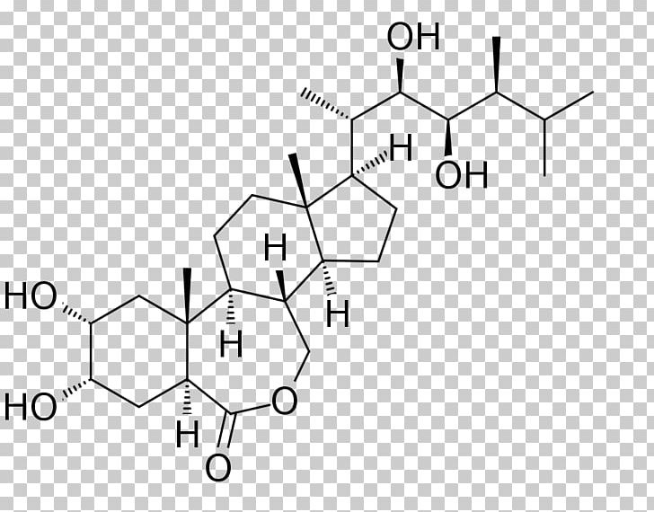 Plant Hormone Indore Brassinolide Manufacturing PNG, Clipart, Angle, Area, Black And White, Chemical Industry, Chemical Structure Free PNG Download