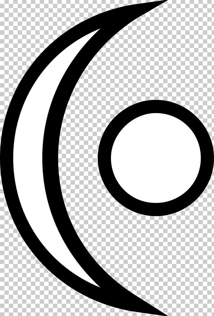 Symbol Crescent PNG, Clipart, Area, Artwork, Black, Black And White, Circle Free PNG Download