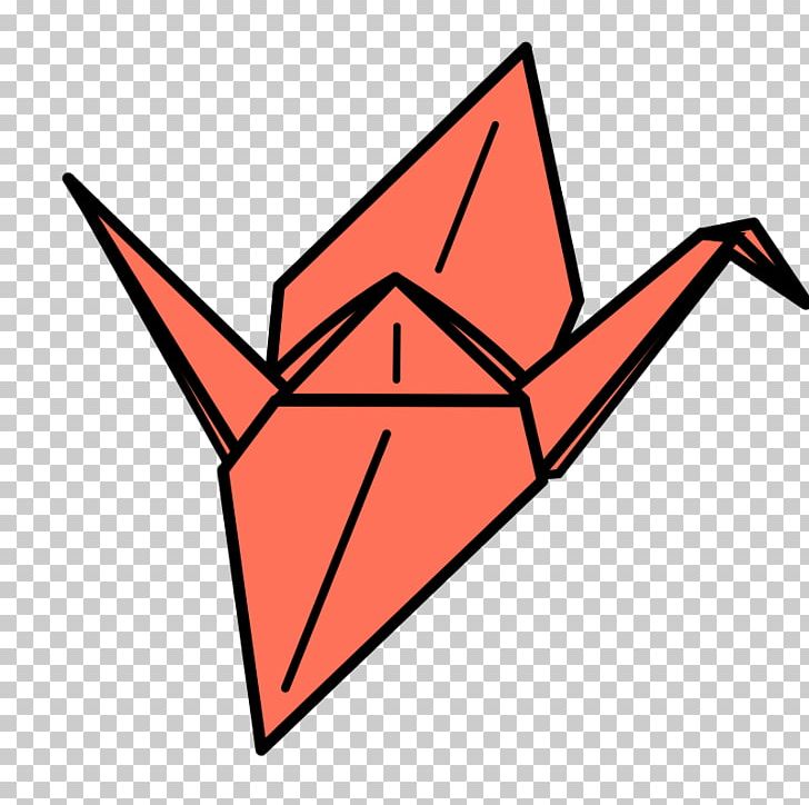 Crane Orizuru Origami PNG, Clipart, Angle, Area, Art, Art Paper, Crane Free PNG Download