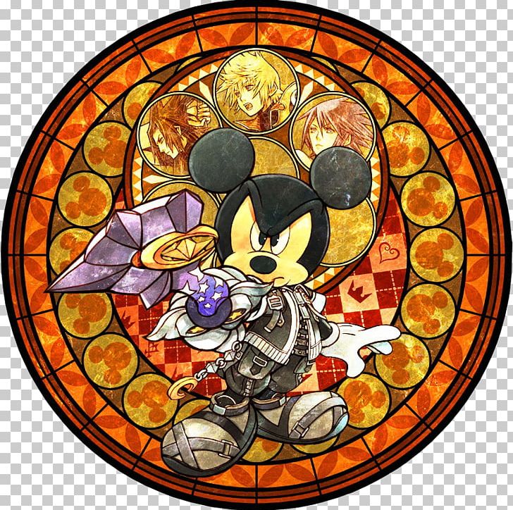 Kingdom Hearts Birth By Sleep Kingdom Hearts HD 2.8 Final Chapter Prologue Kingdom Hearts HD 1.5 Remix Stained Glass PNG, Clipart, Circle, Gaming, Glass, Kairi, Kingdom Hearts Free PNG Download