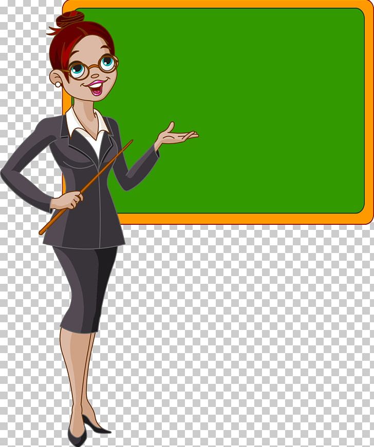 Teacher Cartoon School PNG, Clipart, Art, Blackboard, Cartoon, Character, Clothing Free PNG Download