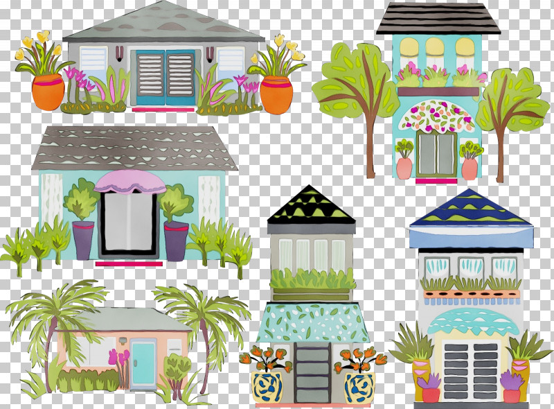 House Facade Home Building Wildflower PNG, Clipart, Building, Facade, Home, House, Paint Free PNG Download