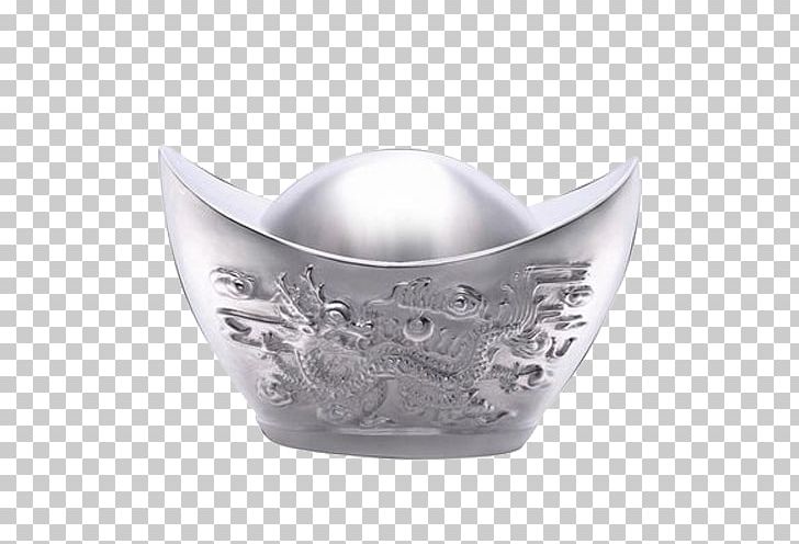 Silver Sycee Ingot U5143u5b9d PNG, Clipart, Bowl, Carved, Chao, Chinese Dragon, Dragon Free PNG Download