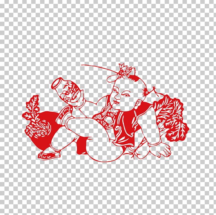 Budaya Tionghoa Chinese Paper Cutting Papercutting Child Chinese New Year PNG, Clipart, Budaya Tionghoa, Chinese, Cut, Fictional Character, Graphic Design Free PNG Download